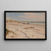 Beach Scene Painting - Frederick Porter Vinton — framed artwork on a wall