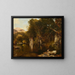 The poacher - Frederick Richard Lee — framed artwork on a wall