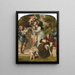 Britomart Disarmed - Frederick Richard Pickersgill — framed artwork on a wall