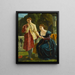 Viola and the Countess - Frederick Richard Pickersgill — framed artwork on a wall