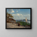 Île de pin, New York - Frederick Rondel — framed artwork on a wall