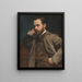 Portrait of a Gentleman - Frederick Samuel Beaumont — framed artwork on a wall