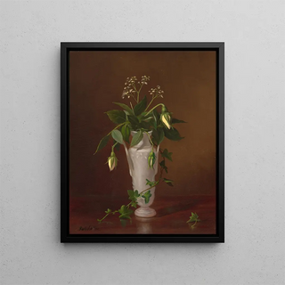 Frederick Stone Batcheller - Myosotis and Roses in a Vase.webp