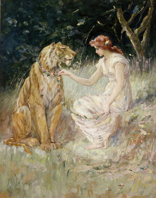 Frederick Stuart Church - Lady and the Tiger.webp