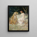 La Dame et le Tigre - Frederick Stuart Church — framed artwork on a wall