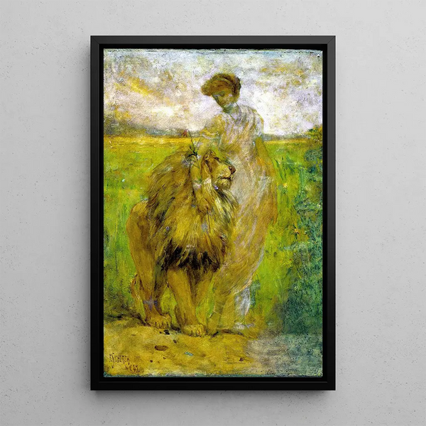 Supremacy - Frederick Stuart Church — framed artwork on a wall