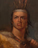 Edwin Forrest in the role of Metamora - Frederick Styles Agate — artwork view