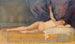 Nude reclining painting - Frederick Vezin — artwork view