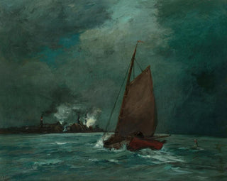 Bay of Princes, Staten Island - Frederick W Kost — artwork view