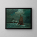 Bay of Princes, Staten Island - Frederick W Kost — framed artwork on a wall