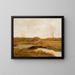 Marais de Southfield, Staten Island - Frederick W Kost — framed artwork on a wall