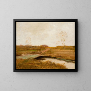 Marais de Southfield, Staten Island - Frederick W Kost — framed artwork on a wall