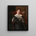 Portrait of the artist's wife, Margaret Cecilia Keenan - Frederick Warren Freer — framed artwork on a wall