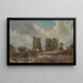 Landscape Painting with a Church - Frederick Waters Watts — framed artwork on a wall