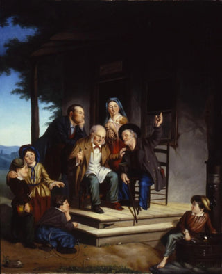 Frederick William Billing - Discussion at the Continental Arms.webp