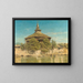 La mosquée Shah Hamadân à Srinagar, Cachemire - Frederick William John Shore — framed artwork on a wall