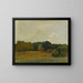 Landscape with Trees - Frederick William Kost — framed artwork on a wall