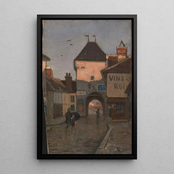 Moret-sur-Loing - Frederik Collett — framed artwork on a wall