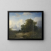 Landscape Painting - Frederik Hendrik Hendriks — framed artwork on a wall
