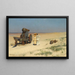 A walk on the beach - Frederik Hendrik Kaemmerer — framed artwork on a wall