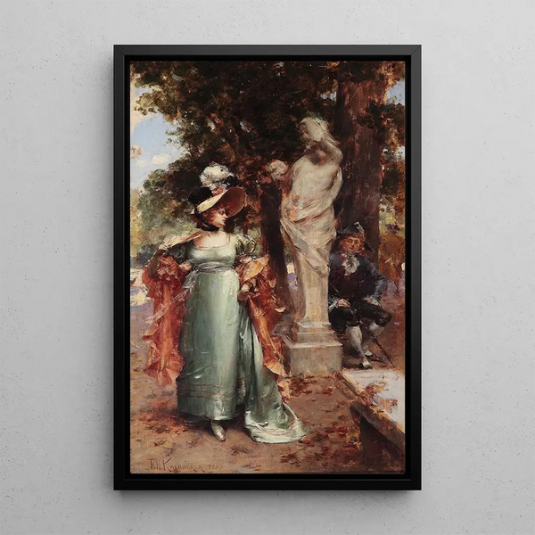 Dans le Parc - Frederik Hendrik Kaemmerer — framed artwork on a wall
