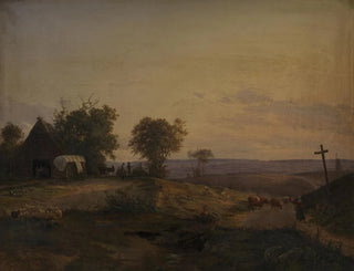 View of the district near Segeberg, Germany - Frederik Rohde — artwork view