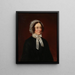 Portrait of a Woman - Frederik Storch — framed artwork on a wall