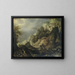 Mountain Landscape Painting - Frederik van Valckenborch — framed artwork on a wall