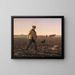 A sower - Frederik Vermehren — framed artwork on a wall
