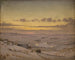 Winter Evening Painting at Susen - Frederik Vermehren — artwork view