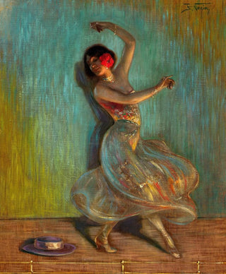 Frederik Vezin - A Flamenco Dancer.webp