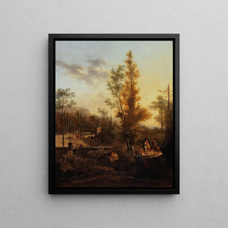 Frederik de Moucheron - Le Dpart pour la chasse.webp