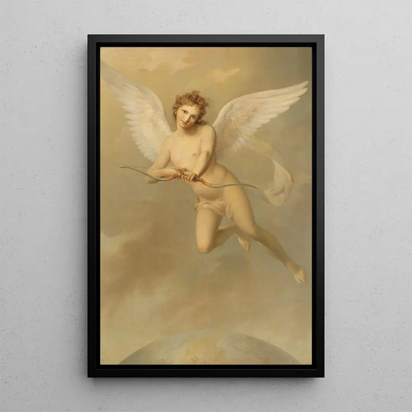 Cupid - Fredric Westin — framed artwork on a wall