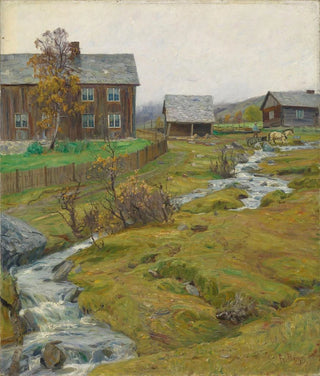 Fredrik Borgen - Wet Autoumn at Hov in yer Gudbrandsdalen.webp