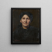 Old Peasant - Freeman Willis Simmons — framed artwork on a wall