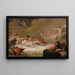 Allegory of Sleep - French School — framed artwork on a wall