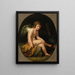 Cupid - French School — framed artwork on a wall