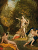 Diane and Actéon Painting - French School — artwork view