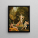 Diane and Actéon Painting - French School — framed artwork on a wall