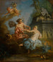 Flore et Zéphyr - French School — artwork view