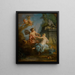 Flore et Zéphyr - French School — framed artwork on a wall