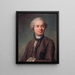 Jean Le Rond d'Alembert - French School — framed artwork on a wall