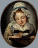 La Liseuse - French School — artwork view