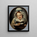 La Liseuse - French School — framed artwork on a wall