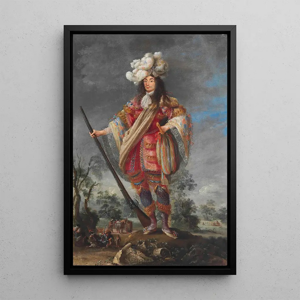 The Prince of the Bandits - French School — framed artwork on a wall