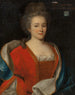 Marie-Élisabeth de Fribois Wife of Chevalier François Leverrier - French School — artwork view