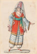 Oriental Costumes Painting 4 - French School — artwork view