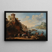 Landscape - French School — framed artwork on a wall