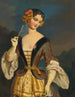 Portrait of a woman half-length - French School — artwork view
