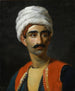 Portrait of Hassan El Berberi - French School — artwork view